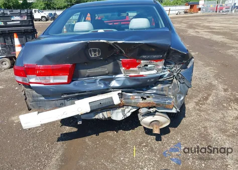 2004 Honda Accord 2.4 Lx from USA, damaged, VIN 1HGCM56384A094548